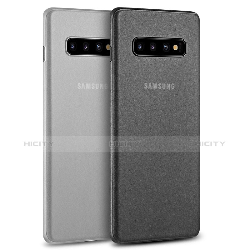 Carcasa Dura Ultrafina Transparente Funda Mate P01 para Samsung Galaxy S10