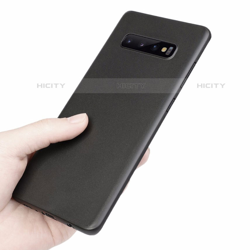 Carcasa Dura Ultrafina Transparente Funda Mate para Samsung Galaxy S10 5G Negro