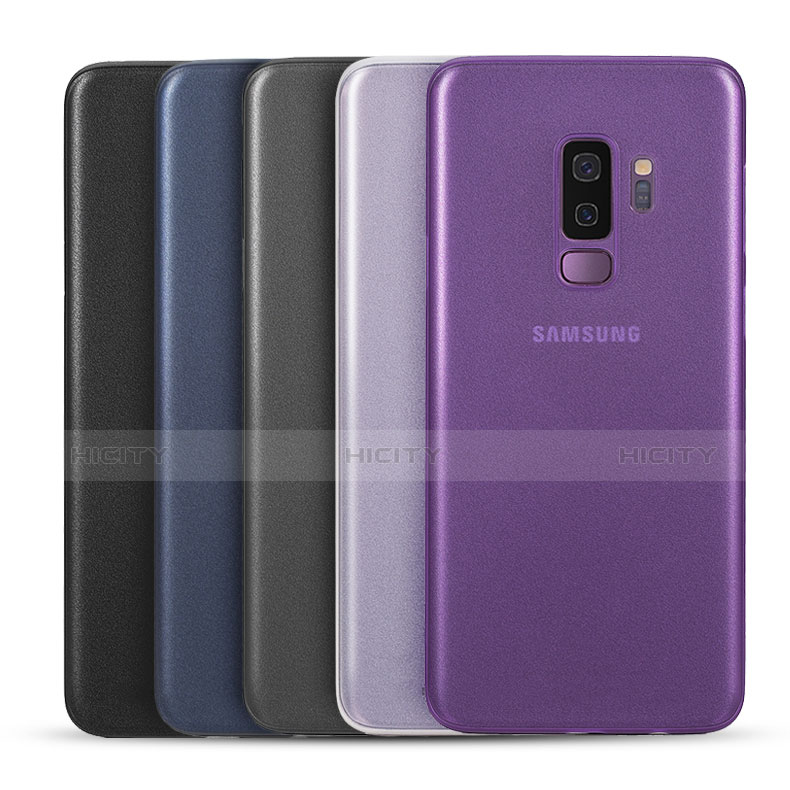 Carcasa Dura Ultrafina Transparente Funda Mate para Samsung Galaxy S9 Plus