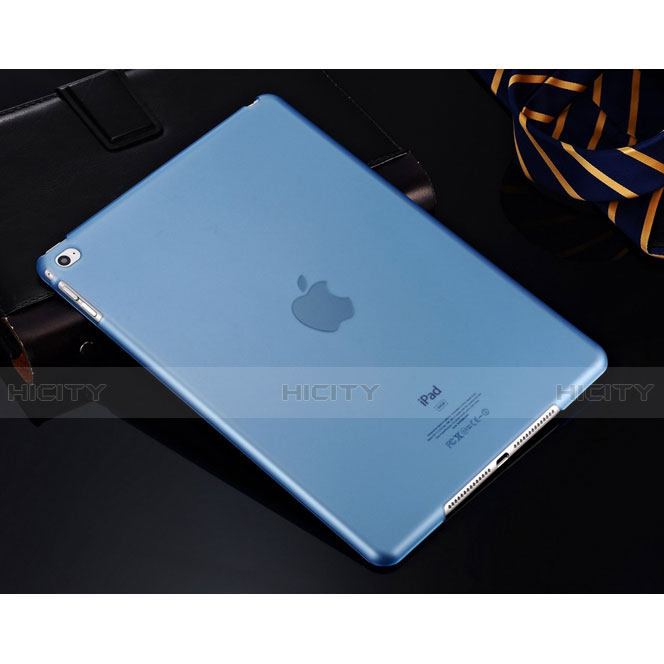 Carcasa Dura Ultrafina Transparente Mate para Apple iPad Air Azul Cielo