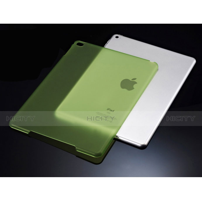 Carcasa Dura Ultrafina Transparente Mate para Apple iPad Air Verde