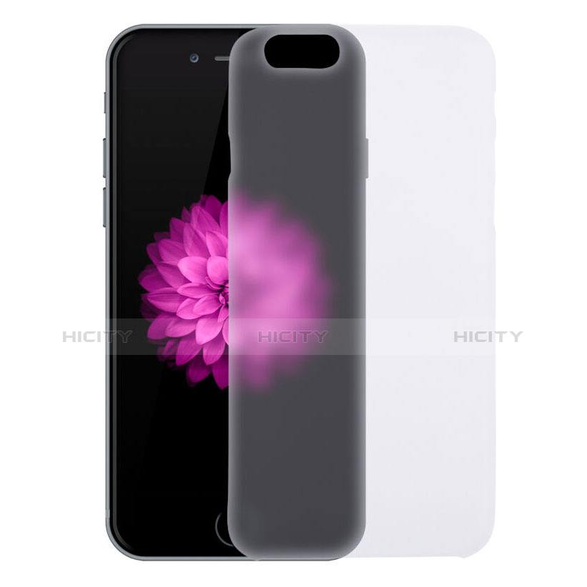 Carcasa Dura Ultrafina Transparente Mate para Apple iPhone 6 Blanco