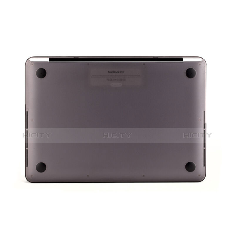 Carcasa Dura Ultrafina Transparente Mate para Apple MacBook Air 13 pulgadas Gris