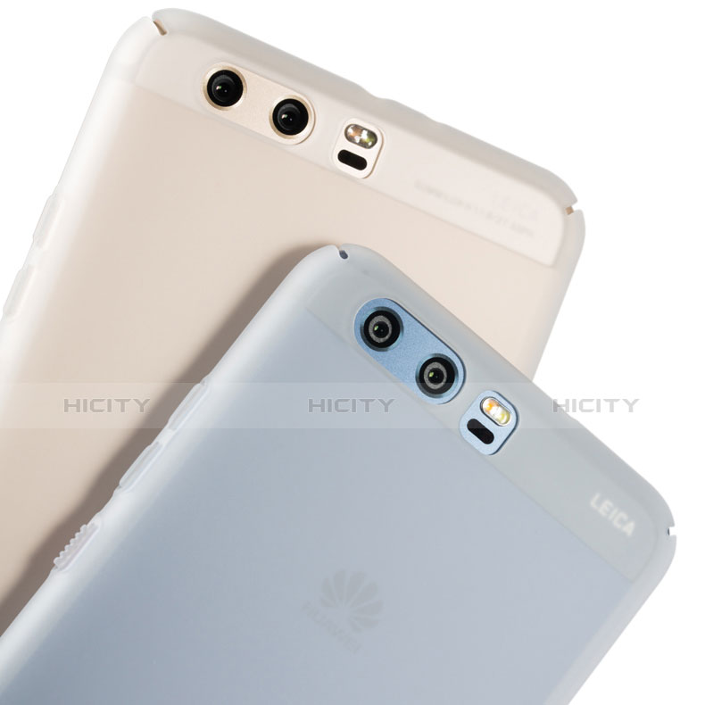 Carcasa Dura Ultrafina Transparente Mate para Huawei P10 Plus Blanco
