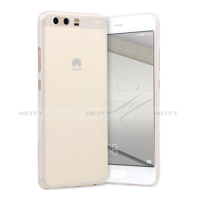 Carcasa Dura Ultrafina Transparente Mate T01 para Huawei P10 Blanco