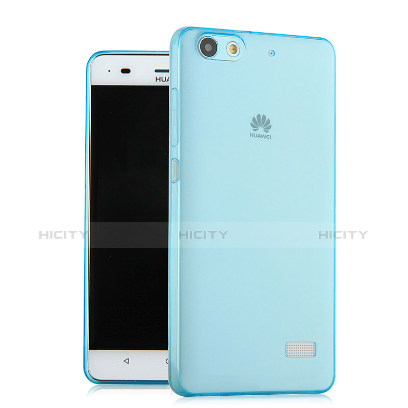 Carcasa Gel Ultrafina Transparente para Huawei Honor 4C Azul