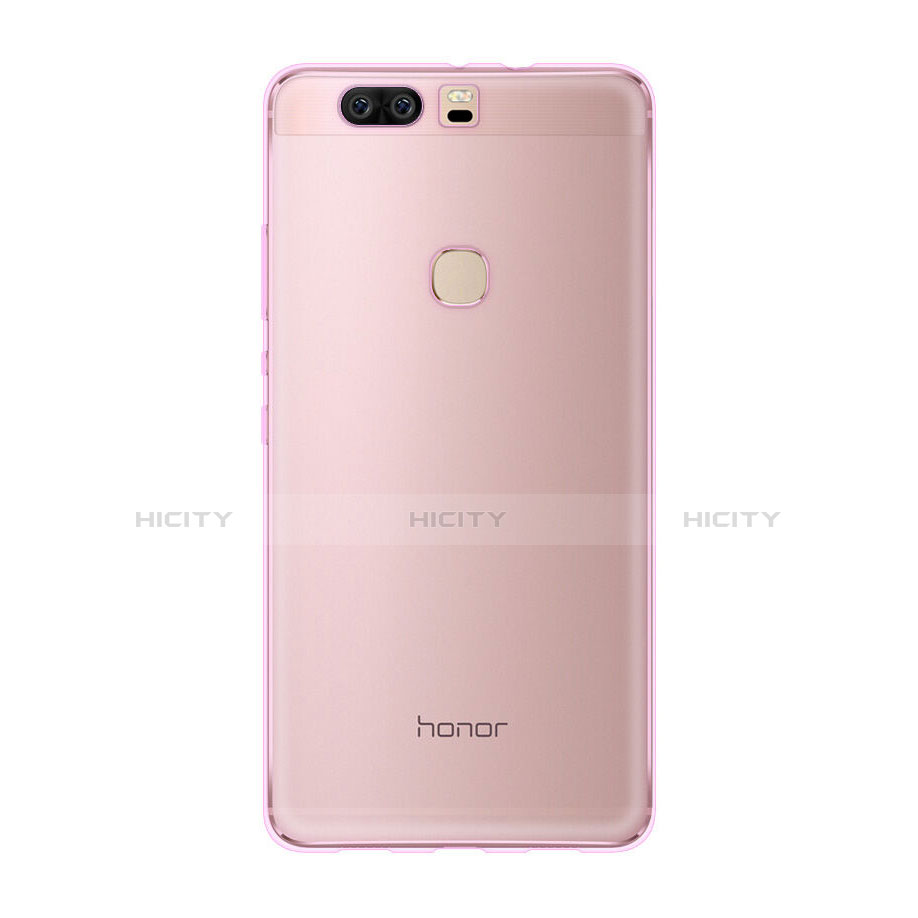 Carcasa Gel Ultrafina Transparente para Huawei Honor V8 Rosa