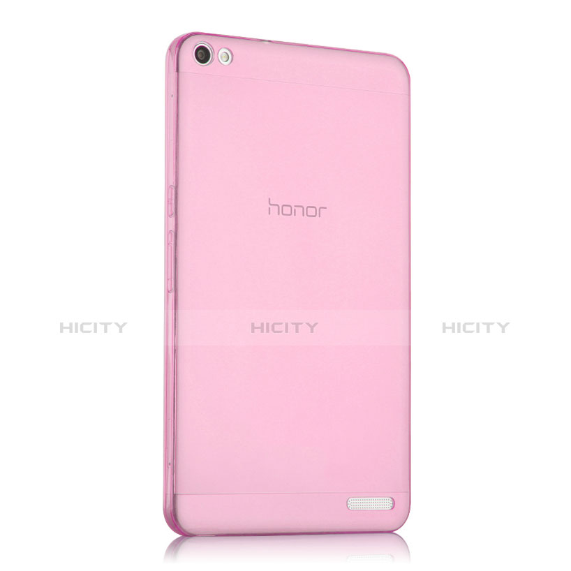 Carcasa Gel Ultrafina Transparente para Huawei MediaPad X2 Rosa