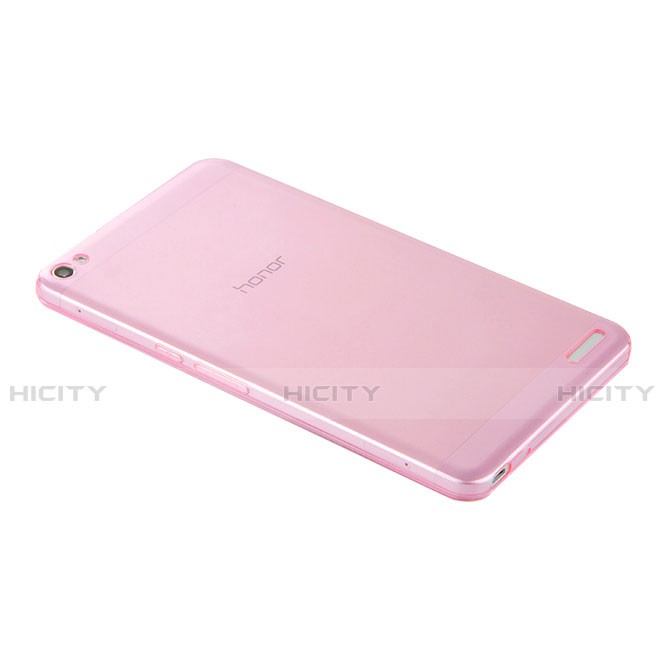 Carcasa Gel Ultrafina Transparente para Huawei MediaPad X2 Rosa