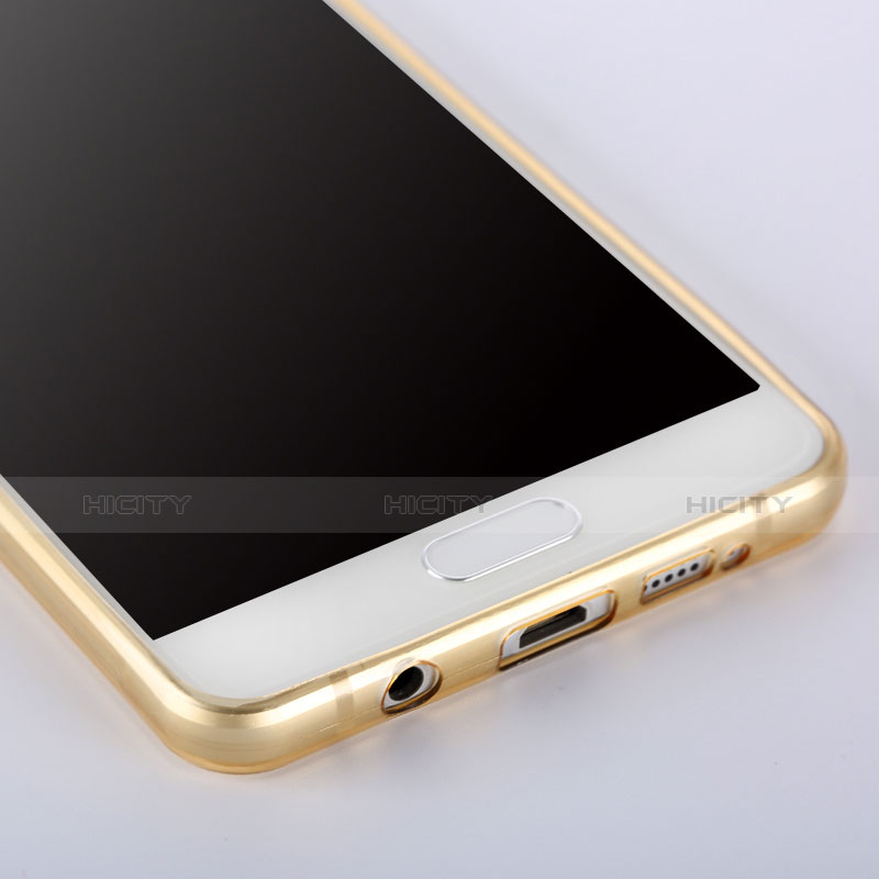 Carcasa Gel Ultrafina Transparente para Samsung Galaxy A5 (2016) SM-A510F Oro