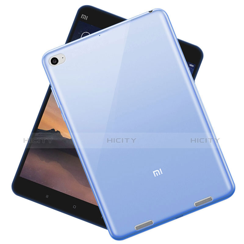 Carcasa Gel Ultrafina Transparente para Xiaomi Mi Pad 3 Azul