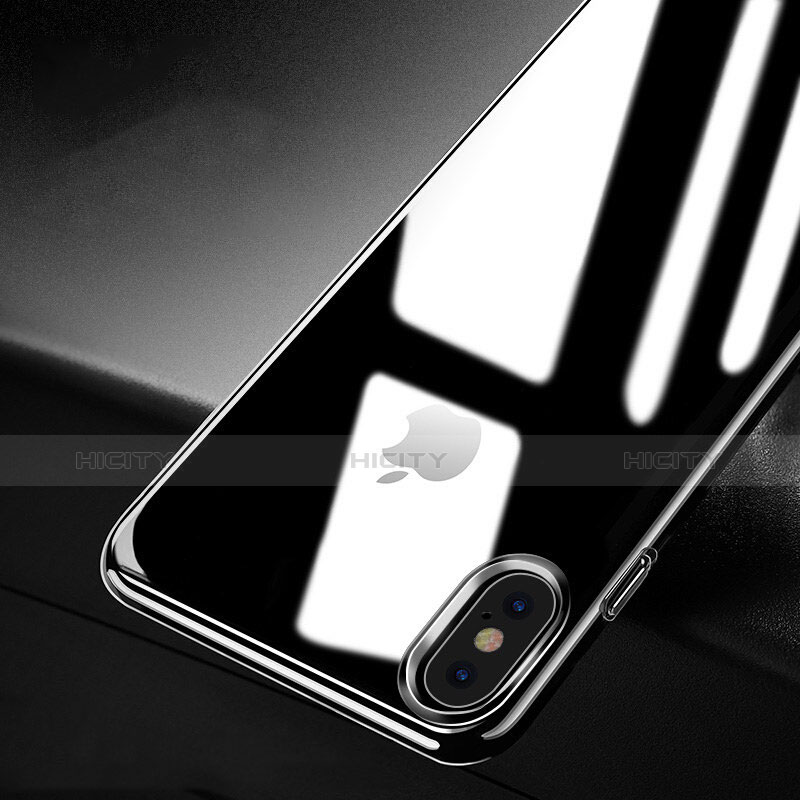 Carcasa Gel Ultrafina Transparente T03 para Apple iPhone X Claro