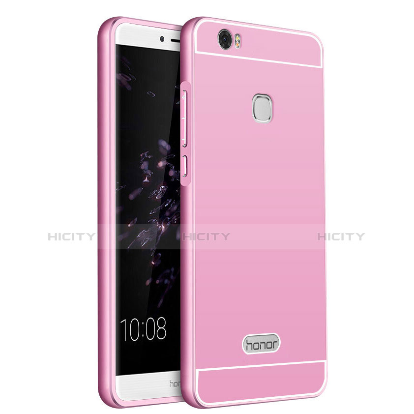 Carcasa Lujo Marco de Aluminio para Huawei Honor Note 8 Rosa