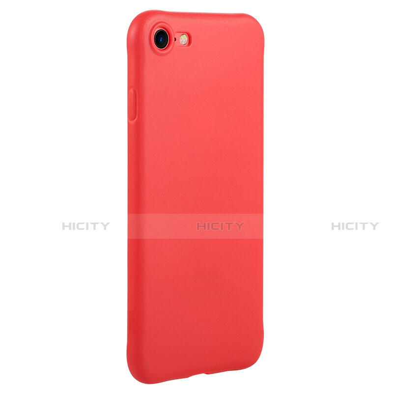 Carcasa Silicona Goma C01 para Apple iPhone SE (2020) Rojo