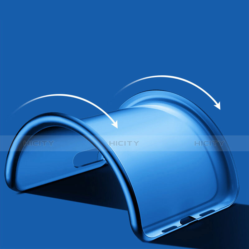 Carcasa Silicona Goma Gel para Apple iPhone 8 Plus Azul