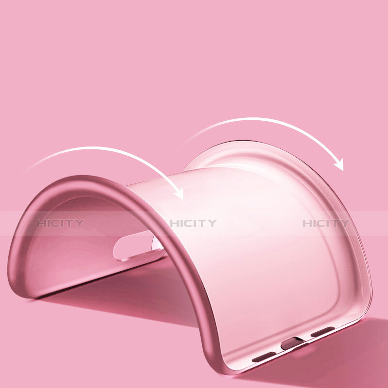 Carcasa Silicona Goma Gel para Apple iPhone 8 Plus Rosa
