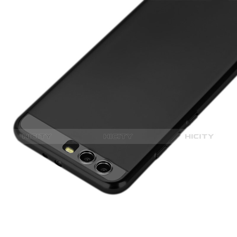 Carcasa Silicona Goma Gel para Huawei P10 Plus Negro