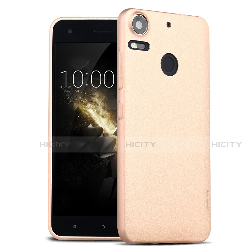 Carcasa Silicona Goma para HTC Desire 10 Pro Oro