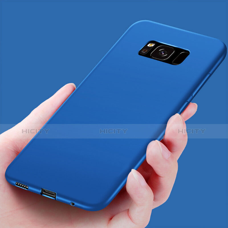 Carcasa Silicona Goma para Samsung Galaxy S8 Azul
