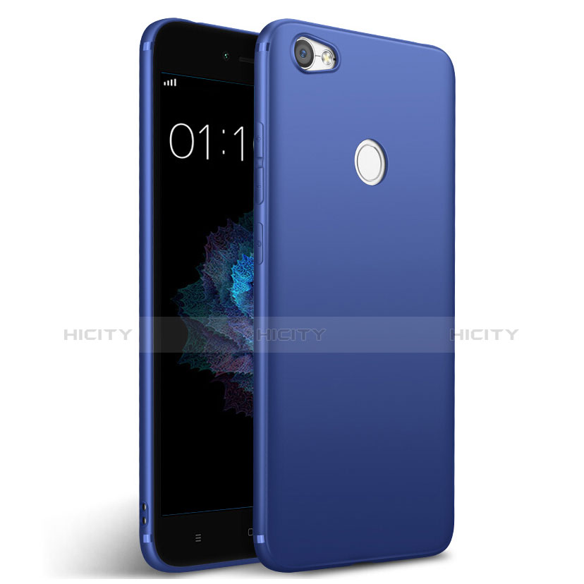 Carcasa Silicona Goma para Xiaomi Redmi Note 5A Prime Azul