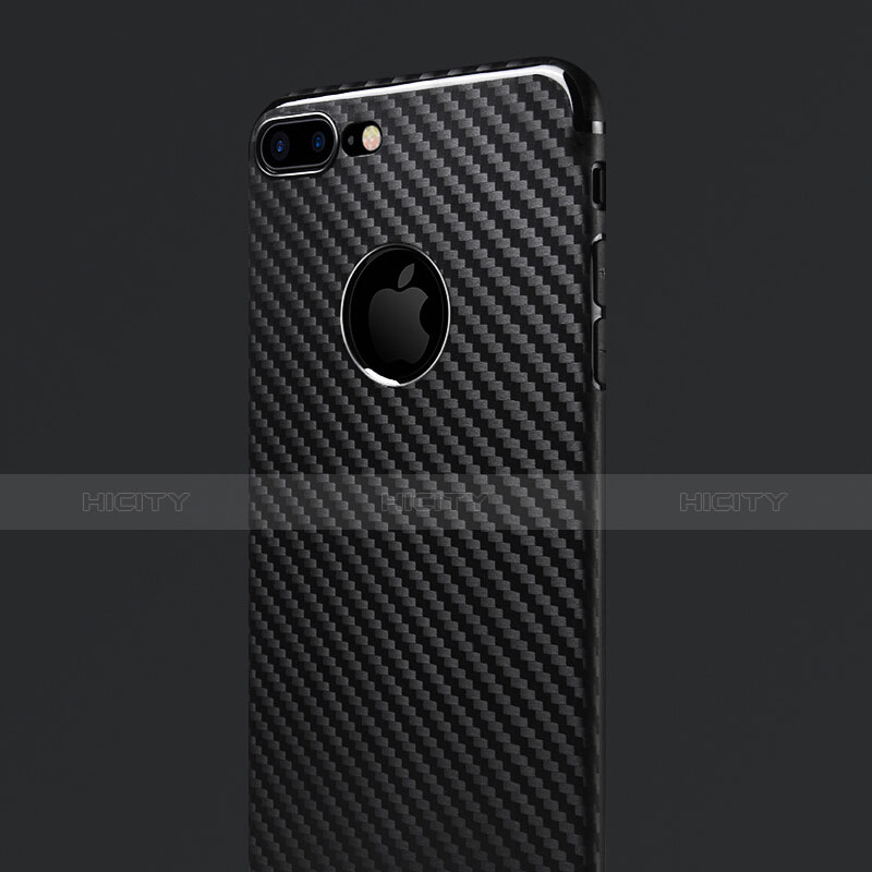 Carcasa Silicona Goma Twill para Apple iPhone 8 Plus Negro