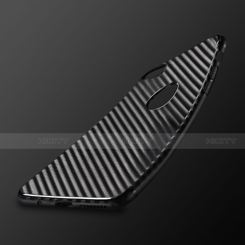 Carcasa Silicona Goma Twill para Apple iPhone SE (2020) Negro