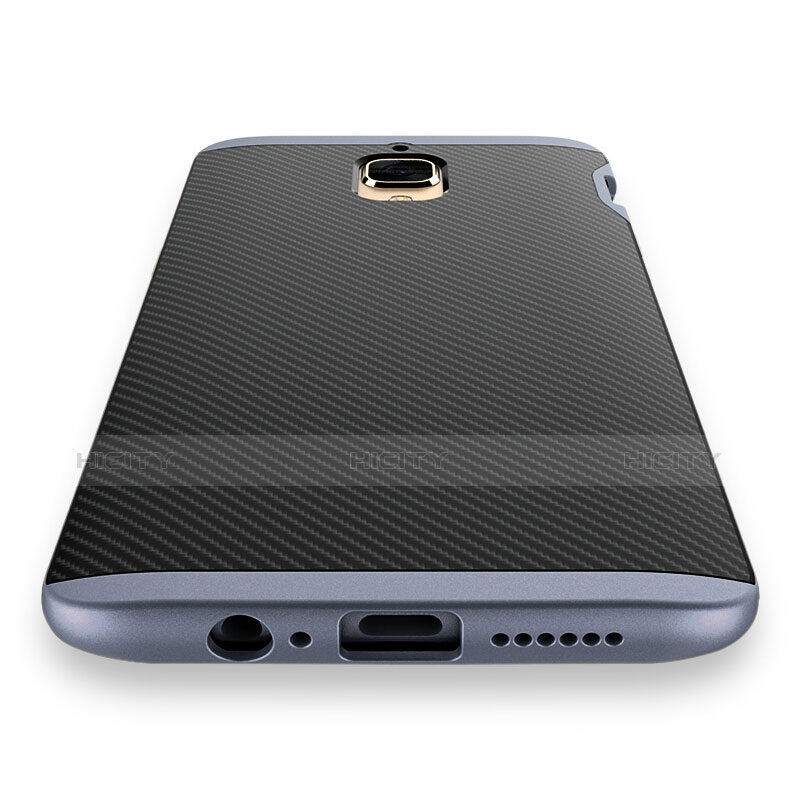 Carcasa Silicona Goma Twill para OnePlus 3T Azul