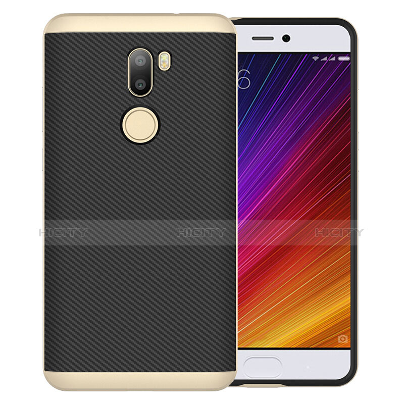 Carcasa Silicona Goma Twill para Xiaomi Mi 5S Plus Oro