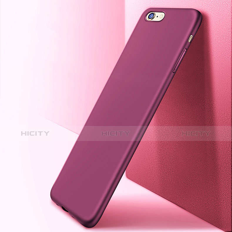 Carcasa Silicona Ultrafina Goma H06 para Apple iPhone 6S Plus Morado