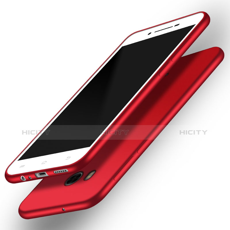 Carcasa Silicona Ultrafina Goma para HTC U11 Rojo