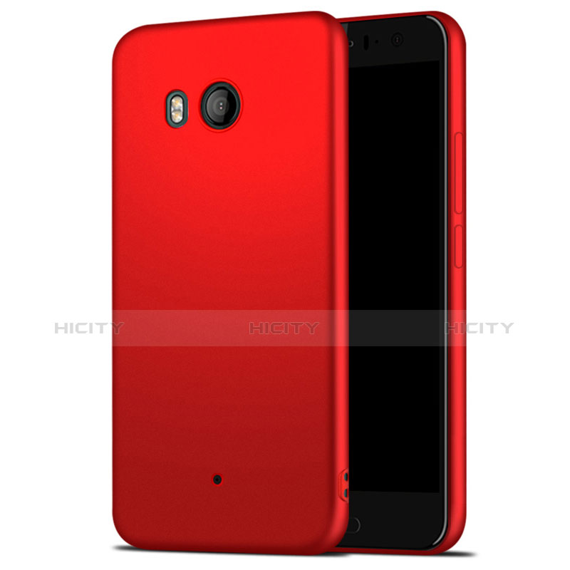 Carcasa Silicona Ultrafina Goma para HTC U11 Rojo