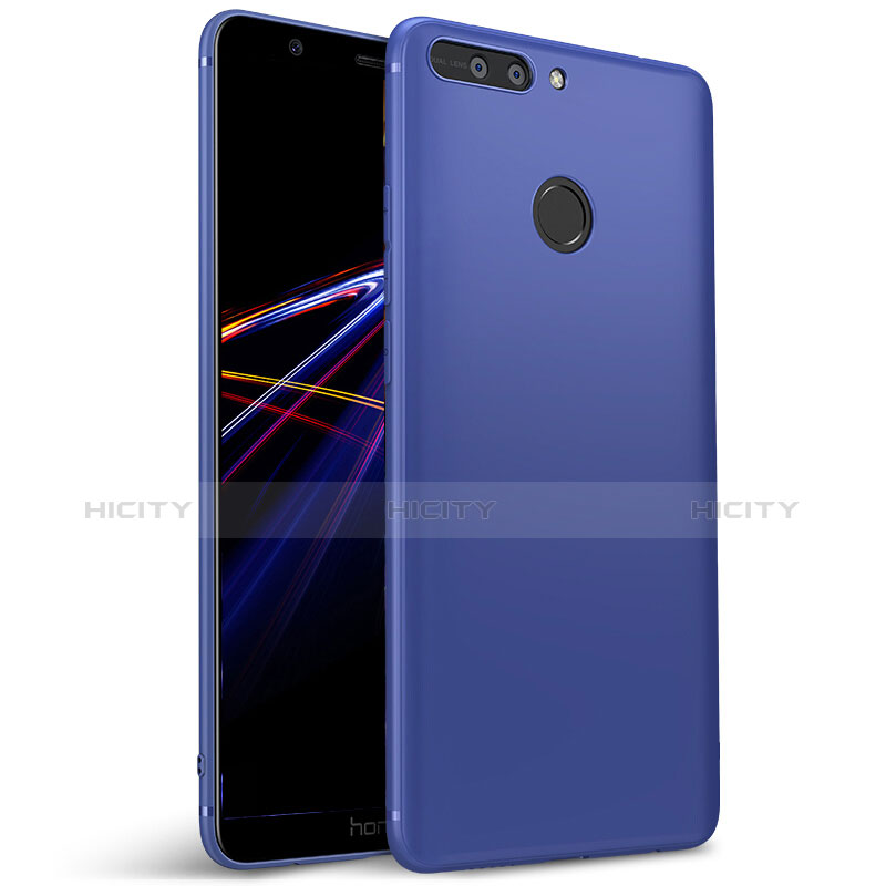 Carcasa Silicona Ultrafina Goma para Huawei Honor 8 Pro Azul
