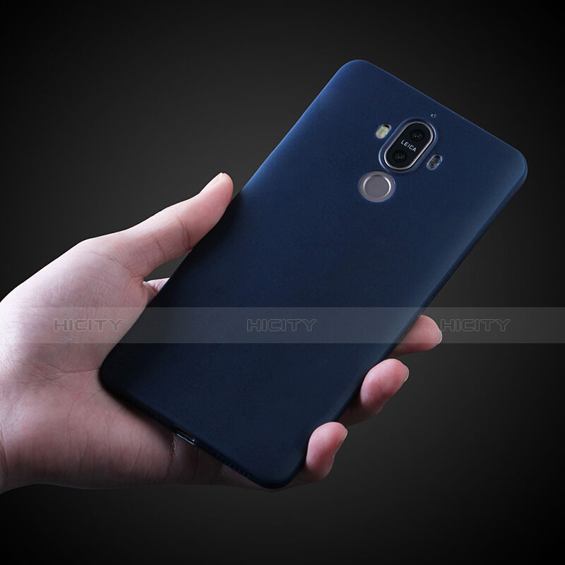 Carcasa Silicona Ultrafina Goma para Huawei Mate 9 Azul