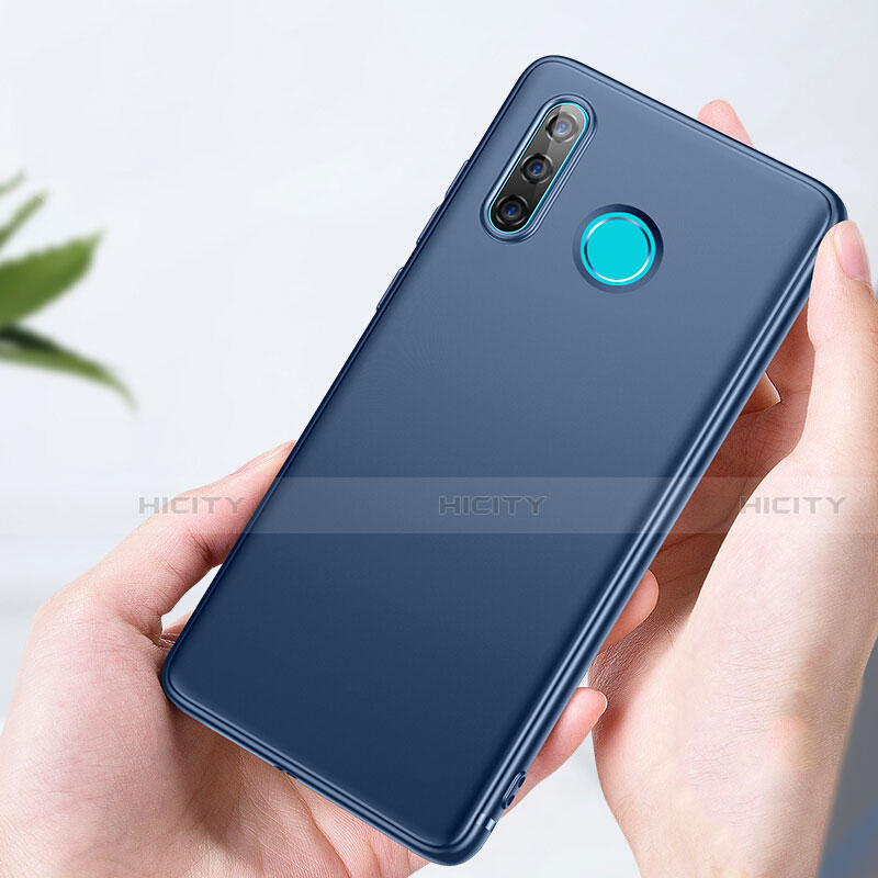 Carcasa Silicona Ultrafina Goma para Huawei P30 Lite XL Azul