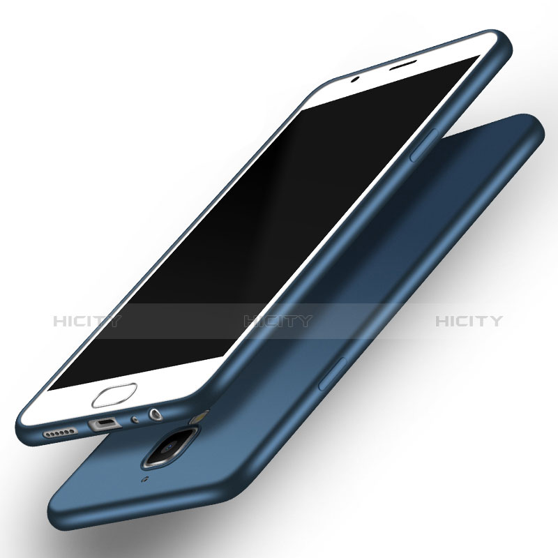 Carcasa Silicona Ultrafina Goma para OnePlus 3 Azul