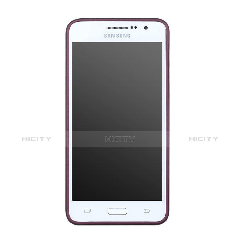 Carcasa Silicona Ultrafina Goma para Samsung Galaxy Grand Prime SM-G530H Morado