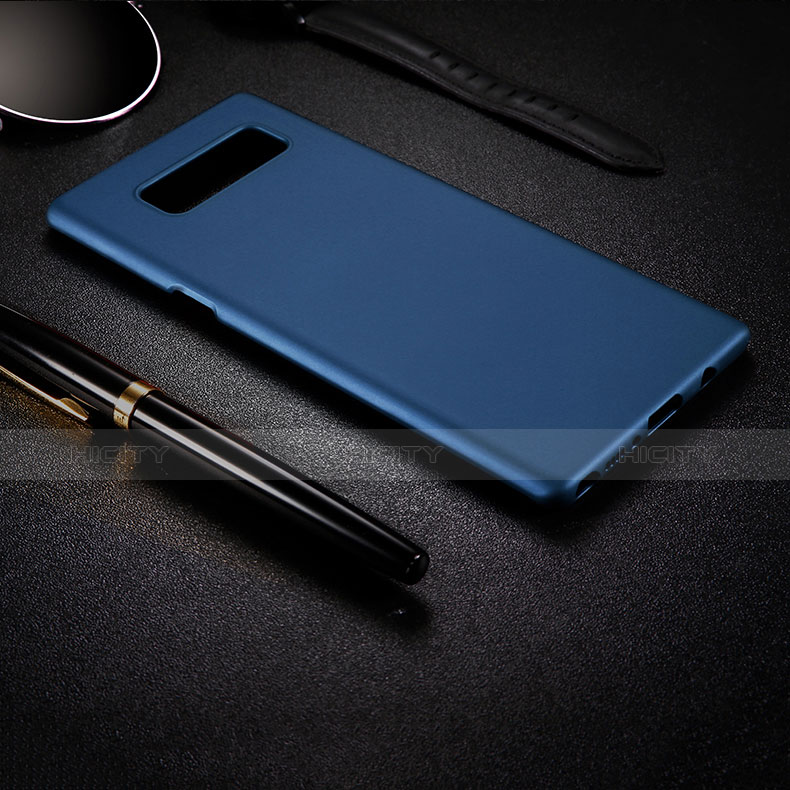 Carcasa Silicona Ultrafina Goma para Samsung Galaxy Note 8 Duos N950F Azul
