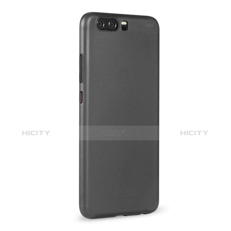 Carcasa Silicona Ultrafina Goma Q05 para Huawei P10 Plus Gris