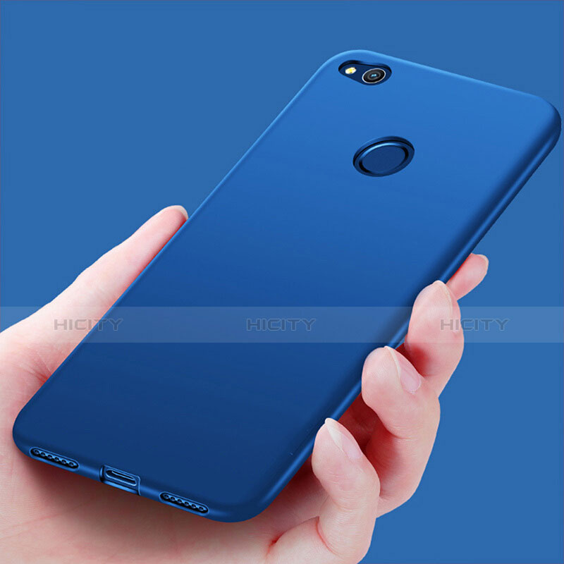 Carcasa Silicona Ultrafina Goma S02 para Huawei Honor 8 Lite Azul