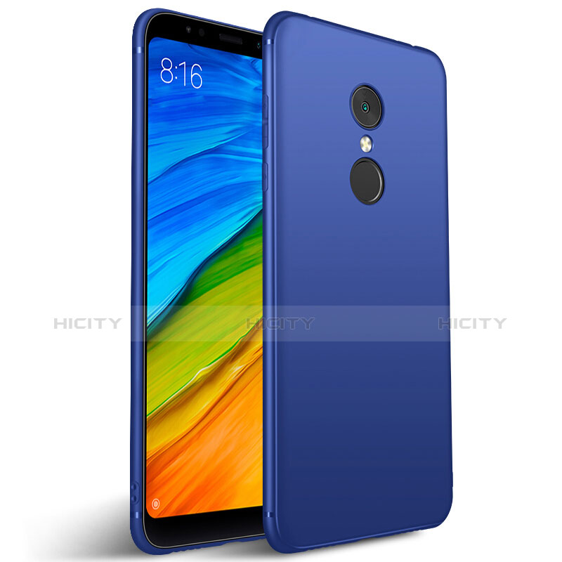 Carcasa Silicona Ultrafina Goma S02 para Xiaomi Redmi 5 Azul
