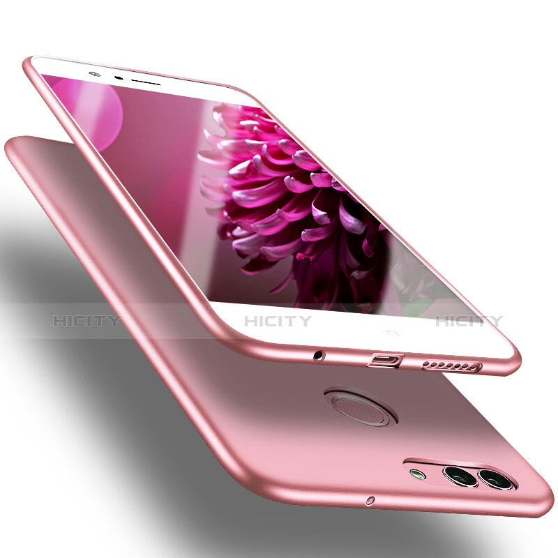 Carcasa Silicona Ultrafina Goma S03 para Huawei Nova 2 Plus Rosa