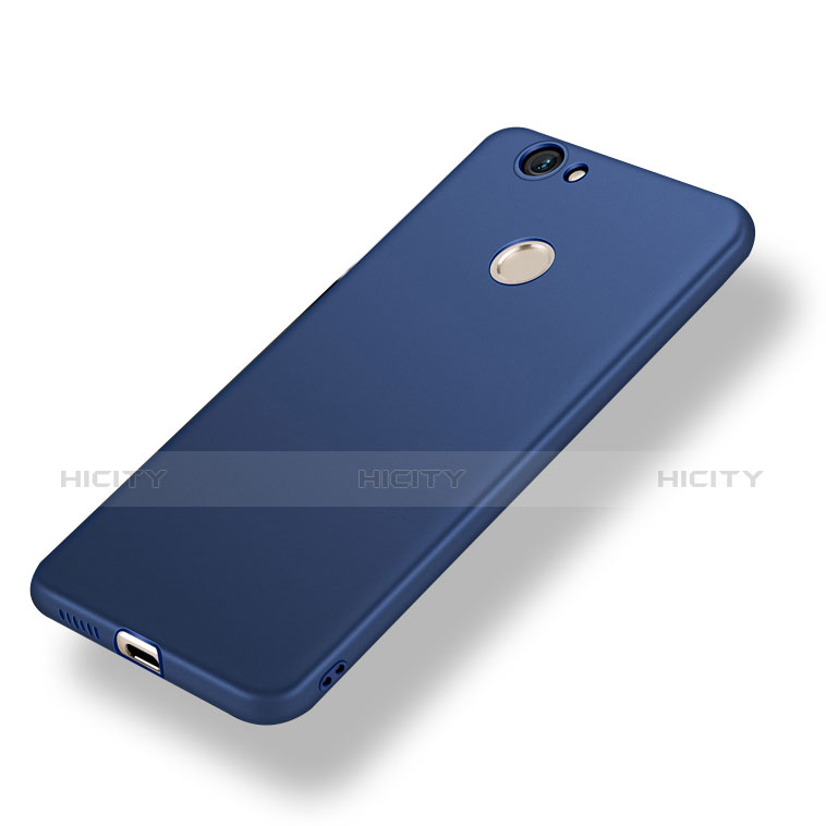 Carcasa Silicona Ultrafina Goma S04 para Huawei Nova Azul