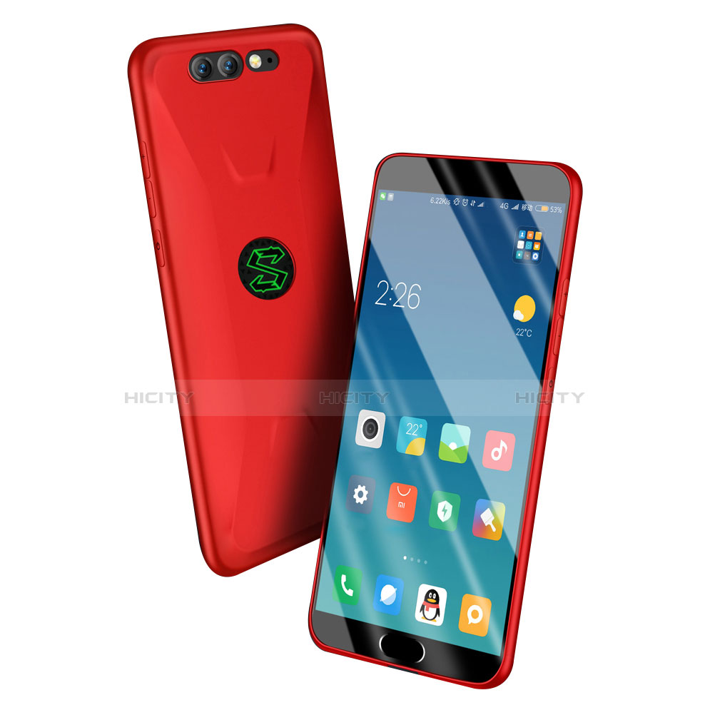 Carcasa Silicona Ultrafina Goma S06 para Xiaomi Black Shark Rojo