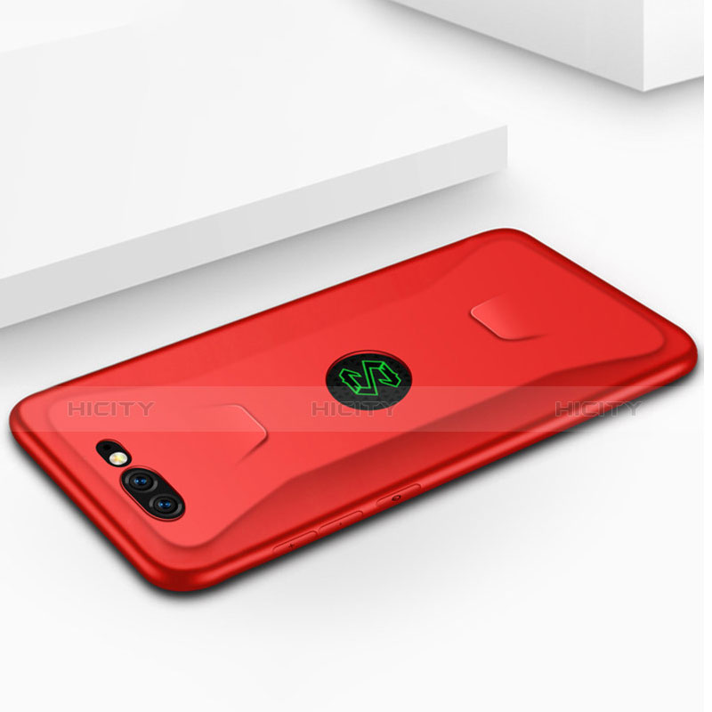 Carcasa Silicona Ultrafina Goma S06 para Xiaomi Black Shark Rojo