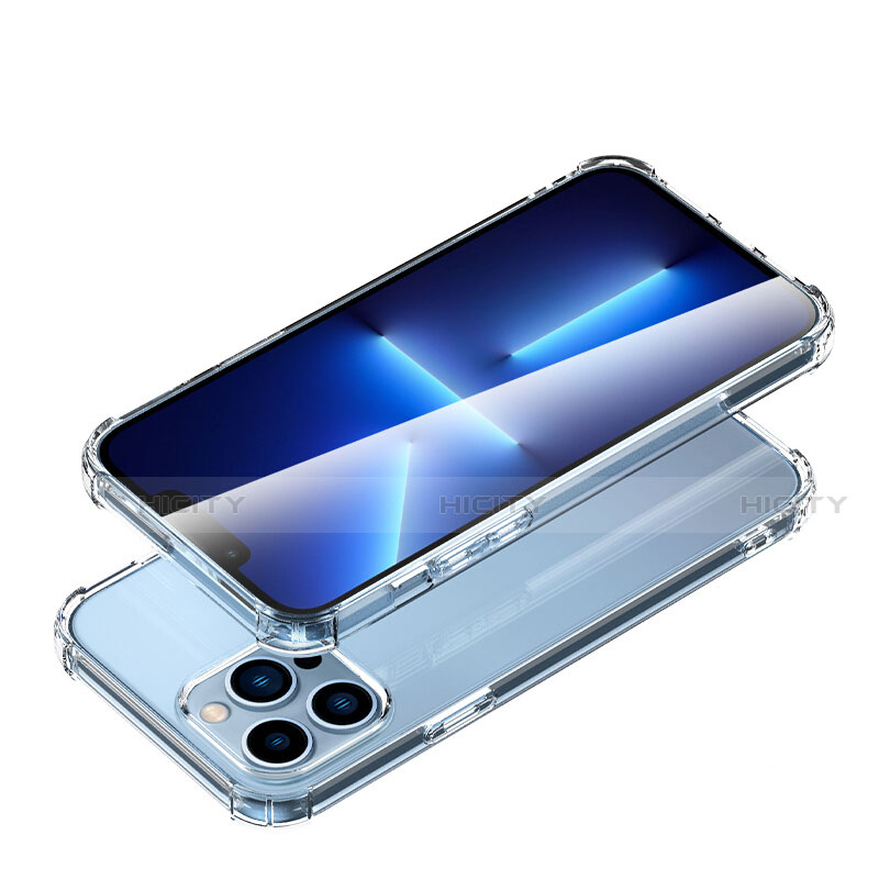 Carcasa Silicona Ultrafina Transparente A02 para Apple iPhone 13 Pro Claro