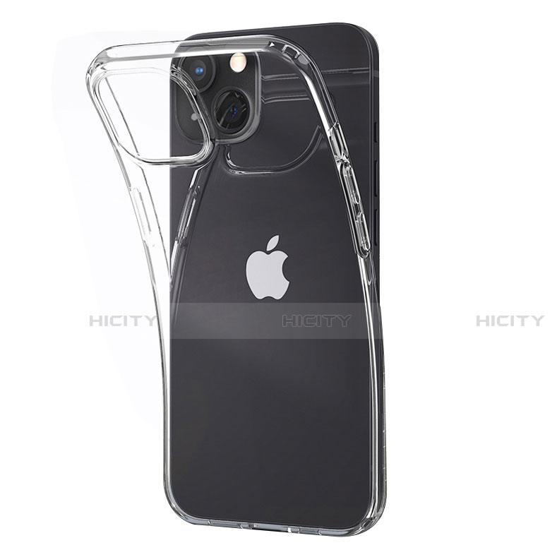 Carcasa Silicona Ultrafina Transparente A02 para Apple iPhone 14 Claro