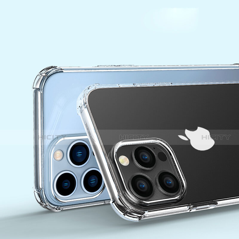 Carcasa Silicona Ultrafina Transparente A02 para Apple iPhone 14 Pro Claro