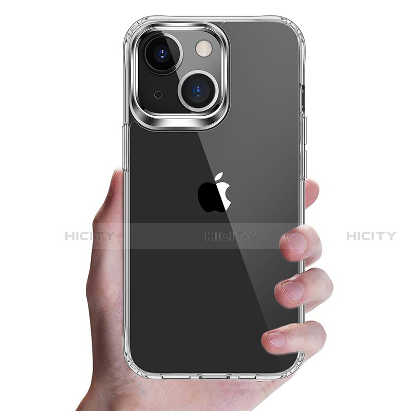 Carcasa Silicona Ultrafina Transparente A03 para Apple iPhone 14 Claro