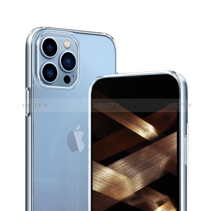 Carcasa Silicona Ultrafina Transparente A03 para Apple iPhone 14 Pro Max Claro