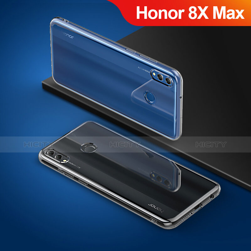 Carcasa Silicona Ultrafina Transparente A03 para Huawei Honor 8X Max Claro